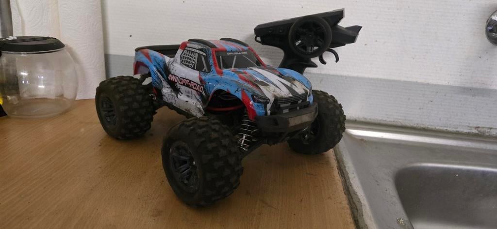MJX Hyper Go-4WD Brushless  Off-Road Truck + Accu, Hobby en Vrije tijd, Modelbouw | Radiografisch | Auto's, Elektro, Auto offroad