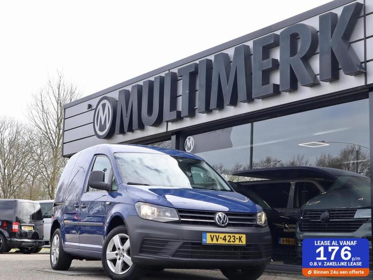 Volkswagen Caddy 2.0 TDI DSG 150pk, Navigatie, Trekhaak, LMV, Auto's, Bestelauto's, Bedrijf, Te koop, ABS, Achteruitrijcamera