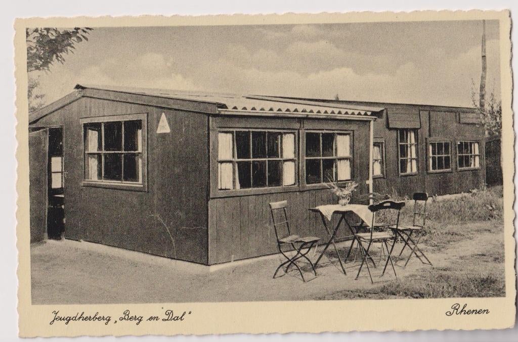 264 Rhenen 1934 Jeugdherberg Berg en Dal 1934 B13, Verzenden, 1920 tot 1940, Gelopen, Utrecht
