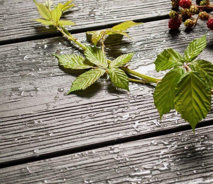 RESTPARTIJ: 95,2 m2 VLONDERPLANKEN EBONY MET HOUTSTRUCTUUR, Tuin en Terras, Terrasdelen en Vlonders, Ophalen, Nieuw, Bamboe