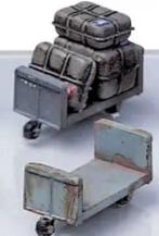 Bagage kar set 3 stuks met bagage zelf te stylen N spoor., Ophalen of Verzenden, Nieuw