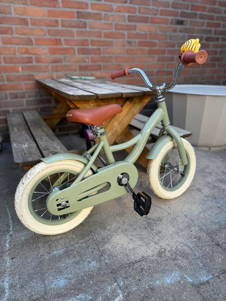 Fiets 12 inch coco village, Ophalen of Verzenden, Zo goed als nieuw, Minder dan 16 inch, Zijwieltjes