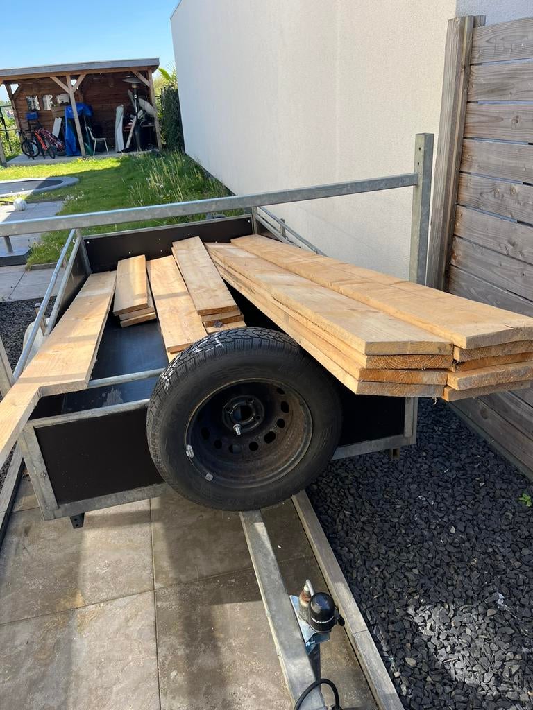 Vuren steigerhout planken, Ophalen, Zo goed als nieuw, 250 cm of meer, Planken