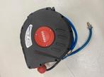 Arebos luchtslang haspel 10M | Automatisch oprolbaar, Ophalen, 800 liter/min of meer, Zo goed als nieuw, 6 tot 10 bar