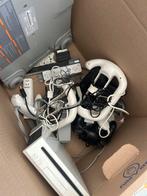 Nintendo Wii met Mod en accessoires, Spelcomputers en Games, Spelcomputers | Nintendo Wii, Ophalen, Gebruikt, Met 3 controllers of meer