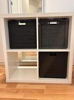Kallax 2x2 kast wit 77x77 cm, Ophalen, 50 tot 100 cm, Zo goed als nieuw, Minder dan 100 cm