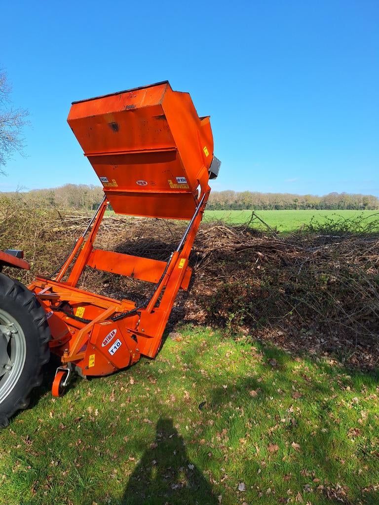 Ortolan klepelmaaier met opvangbak zgan, Zakelijke goederen, Ophalen of Verzenden, Glastuinbouw, Grondbewerking