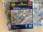 Jan van Haasteren puzzel de bloedbank 500 stukjes, Ophalen of Verzenden, 500 t/m 1500 stukjes, Zo goed als nieuw, Legpuzzel