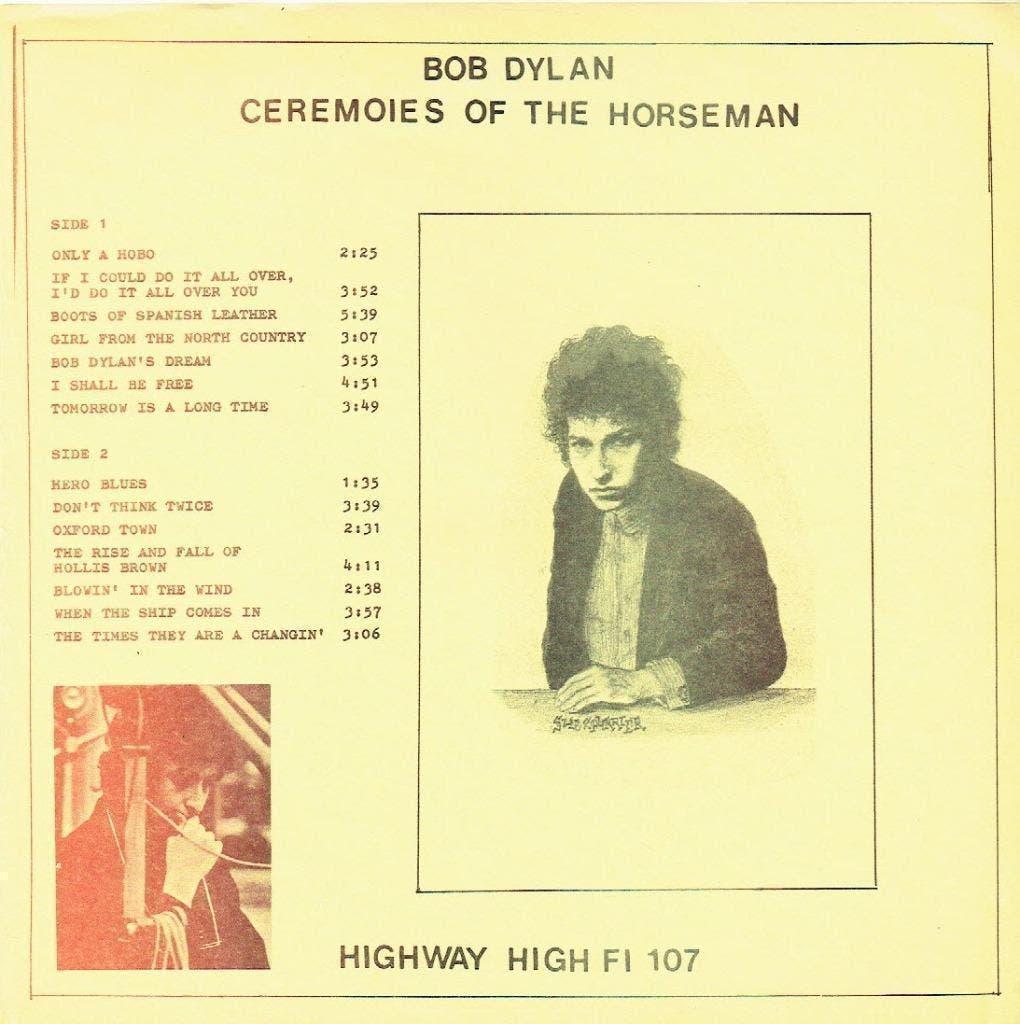 Bob Dylan – Ceremoies Of The Horseman, Ophalen of Verzenden, Zo goed als nieuw, 12 inch, Poprock