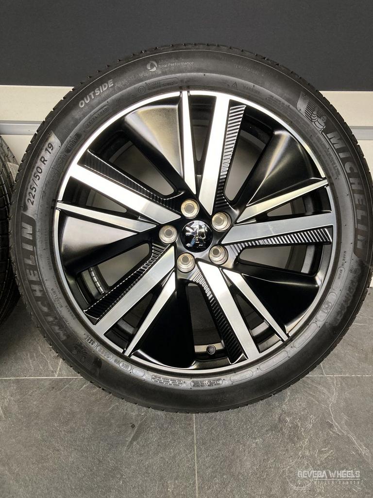 19” originele Peugeot 3008 / 5008 velgen + banden DEMO 5x108, Auto-onderdelen, Banden en Velgen, 19 inch, Gebruikt, -, -
