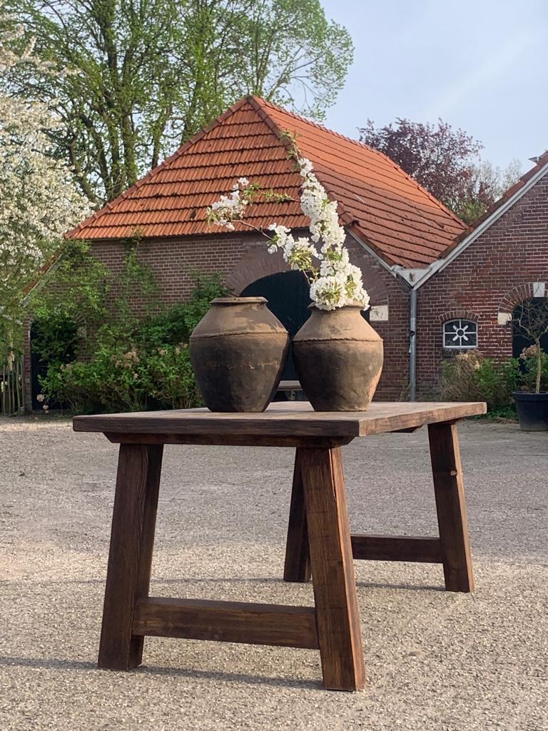 Landelijke EETTAFEL * oud,sober, A-poot - Huisje Sfeer, Ophalen of Verzenden, Nieuw, Landelijk