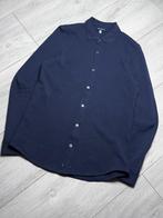 MR MARVIS overhemd – donkerblauw – maat S, Ophalen of Verzenden, Zo goed als nieuw, Blauw, Halswijdte 39/40 (M)