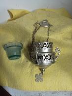 14826) mooie godslamp met binnenpot, Ophalen of Verzenden