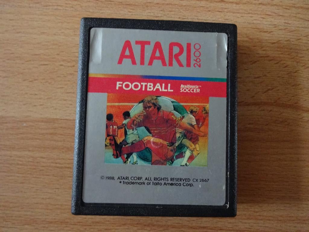 Atari 2600 Football, Spelcomputers en Games, Games | Atari, Gebruikt, 2 spelers, Ophalen of Verzenden, Vanaf 3 jaar