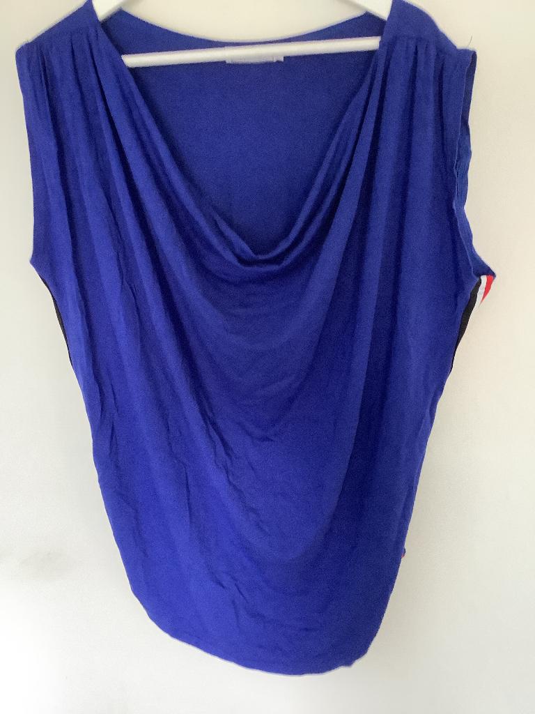 Shirt Magna, Ophalen of Verzenden, Maat 46/48 (XL) of groter, Blauw, Zonder mouw