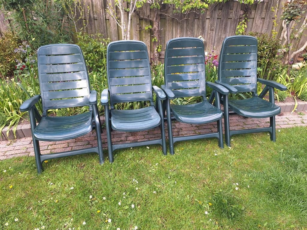 Tuinstoelen, Ophalen, Gebruikt, Kunststof