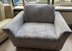 Loveseat muisgrijs T.E.A.B, Huis en Inrichting, Banken | Sofa's en Chaises Longues, Tweepersoons, 75 tot 100 cm, Ophalen of Verzenden