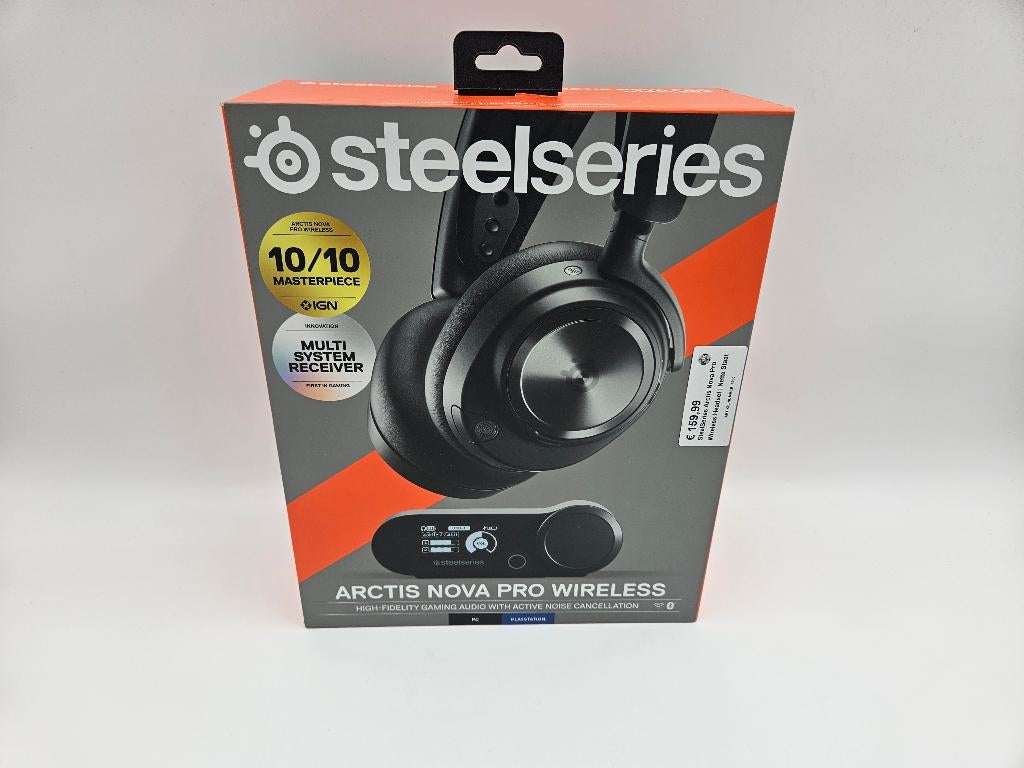 SteelSeries Arctis Nova Pro Wireless Headset | Nette Staat, Computers en Software, Headsets, Zo goed als nieuw, Over-ear, Draadloos