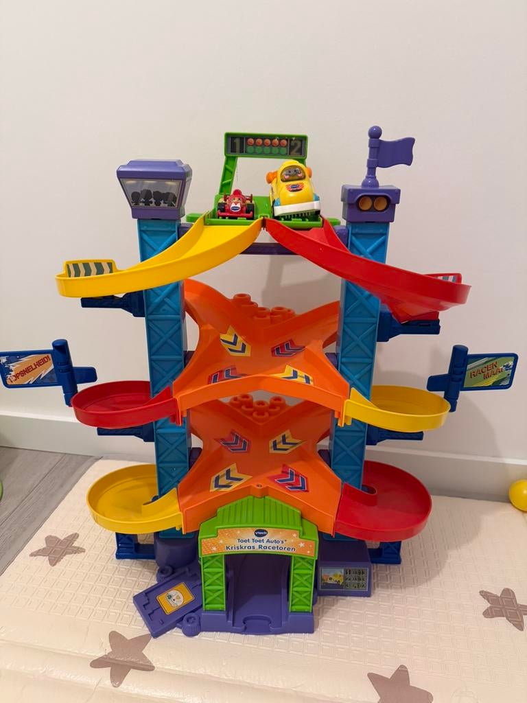 V tech racetoren, Ophalen, Zo goed als nieuw, Elektrisch, Overige merken