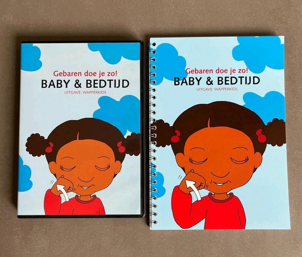 Gebaren doe je zo! Baby & Bedtijd - Boek & DVD Wapperkids, Ophalen of Verzenden, Zo goed als nieuw, Non-fictie