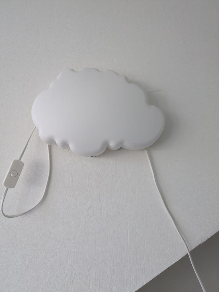 Ikea wolken lamp wit, Ophalen, Zo goed als nieuw