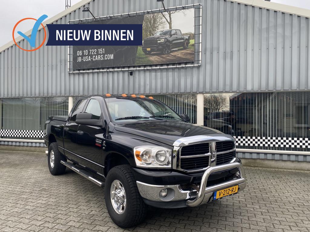 Dodge Ram 2500 Cummins 4X4 6.7 Kan op C Netjes (bj 2008), Auto's, Bestelauto's, Automaat, 2740 kg, 8 cilinders, Zwart
