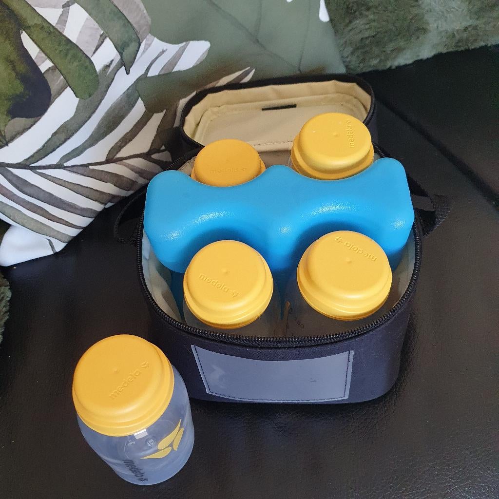 Koeltasje voor flesjes, Kinderen en Baby's, Babyvoeding en Toebehoren, Ophalen of Verzenden, Zo goed als nieuw, Overige typen