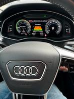 Audi A6 55 Tfsi e Quattro 367pk S Tronic 2021 Zwart, Auto's, Audi, Zwart, Plug-in hybride, Stationwagon, Vierwielaandrijving