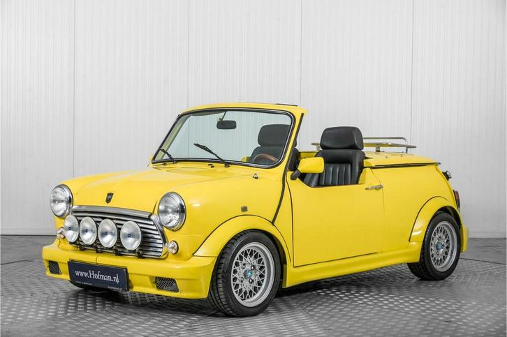 MINI Cabrio two seater . (bj 1976), Auto's, Mini, Bedrijf, Te koop, Cabrio, Lederen bekleding, Open dak, Sportstoelen, Benzine