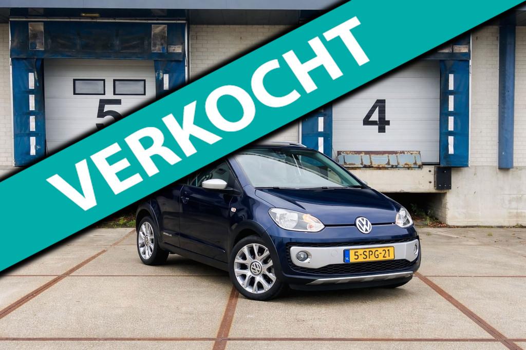 Volkswagen Up! 1.0cross up! BlueMotion(Onderhoud+CRUIS+NAP), Euro 5, Gebruikt, Up!, Origineel Nederlands