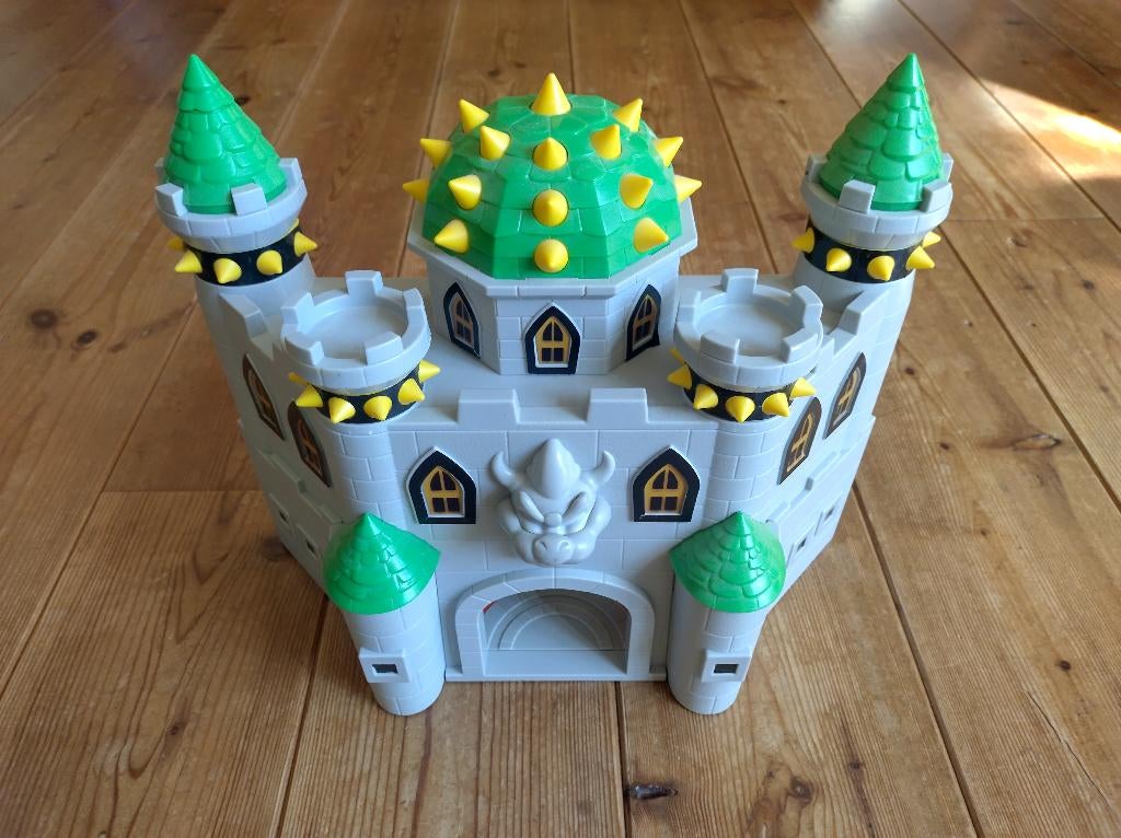 Nintendo Super Mario - Bowser's Castle speelset met geluid, Ophalen, Gebruikt, Poppenhuis