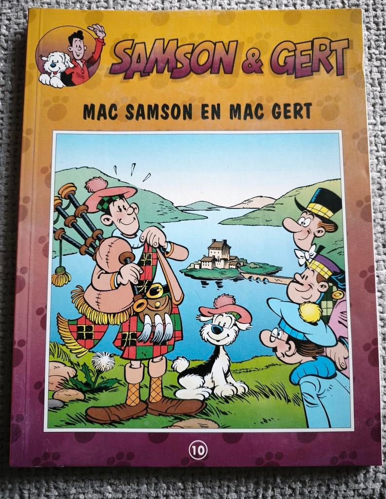 Samson & Gert - Mac Samson en Mac Gert (stripboek), Eén stripboek, Ophalen of Verzenden, Gelezen, Danny Verbiest