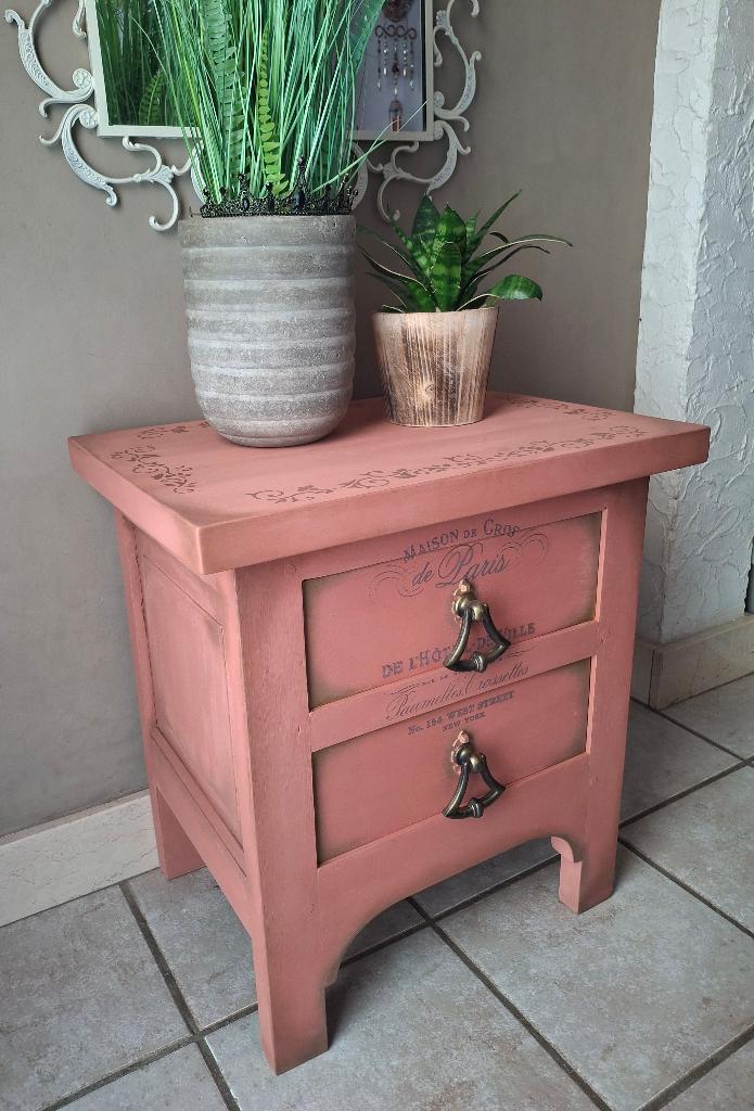 Bijzet kastje scandinavian pink, Ophalen