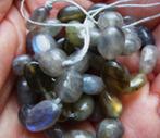 Labradoriet nuggets 38cm 8,50 edelsteen mineraal 1 nugget, Ophalen of Verzenden, Nieuw, Kraal
