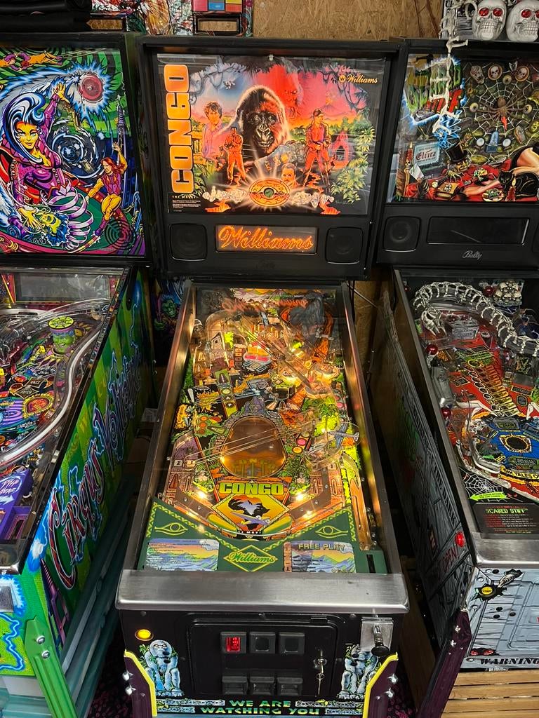 Congo Williams tekoop / teruil, Onderdeel of Defecte kast, Ophalen of Verzenden, Dot-matrix, Williams