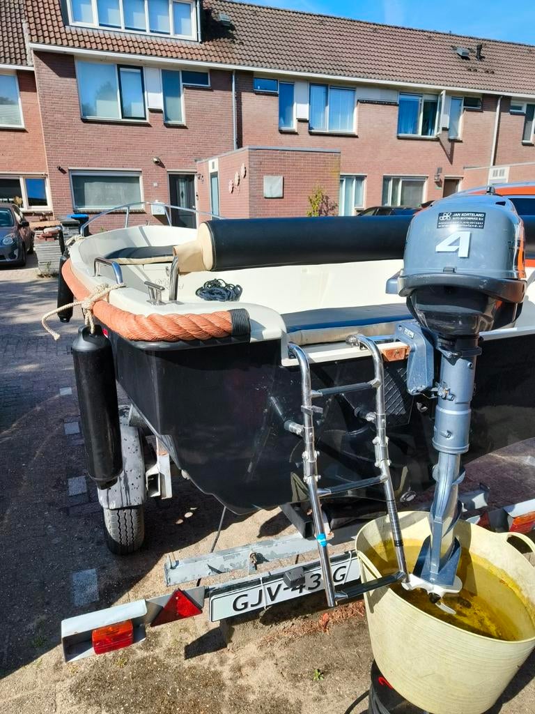 Mooie en makkelijke sloep, 4/5 persoons, perfecte staat, Tot 10 pk, Ophalen of Verzenden, Zo goed als nieuw, 3 tot 6 meter