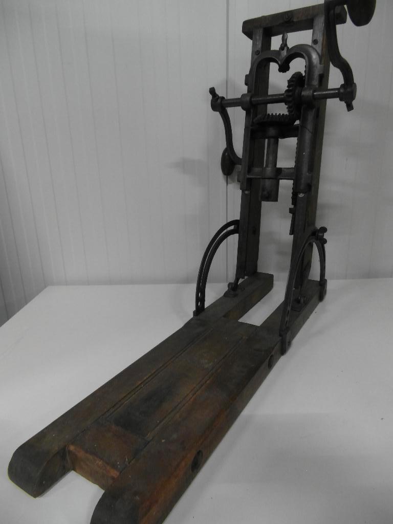 Stoeltjesboor en zeis 2switchonline, Antiek en Kunst, Antiek | Gereedschap en Instrumenten, Ophalen