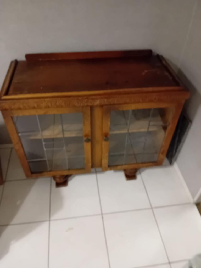 Vintage theekastje uit de jaren '50, Antiek en Kunst, Antiek | Meubels | Kasten, Ophalen