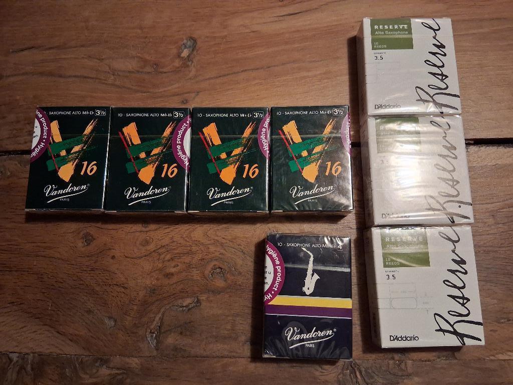 Rieten saxofoon alt/tenor/bariton/sopraan, Muziek en Instrumenten, Ophalen of Verzenden, Nieuw, Saxofoon