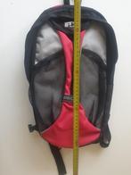 Zwarte rugzak met rood en grijs, Ophalen of Verzenden, Gebruikt, 25 tot 40 cm, Overige merken