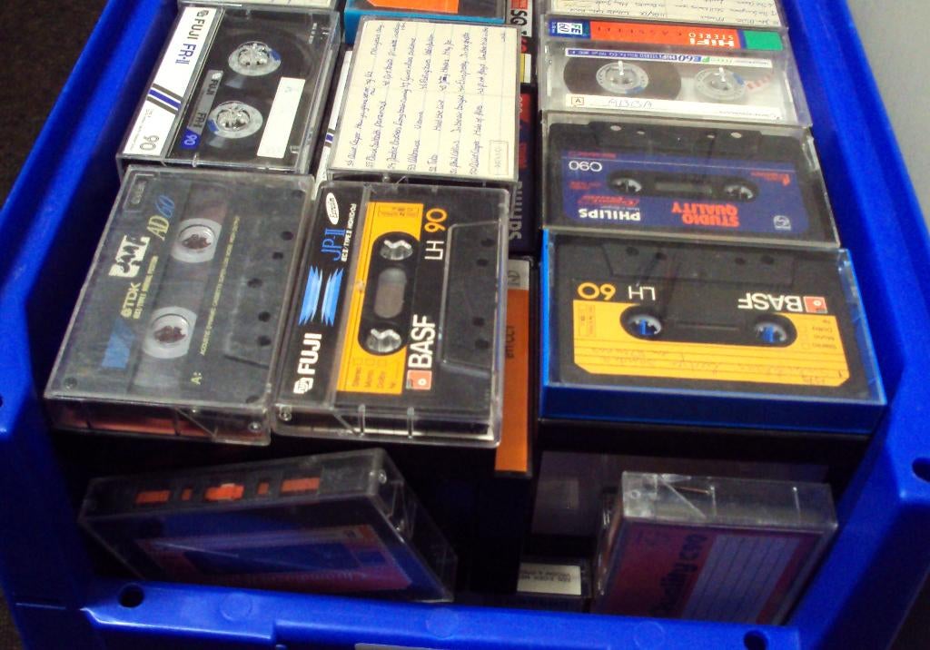 Grote partij cassettebandjes, Cd's en Dvd's, Cassettebandjes, Ophalen, Gebruikt, Overige genres, 26 bandjes of meer