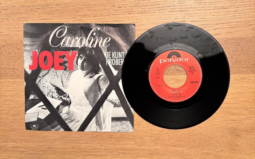 Piraten topper: Caroline ‎– Joey (1980): Polydor ‎– 2050 643, Cd's en Dvd's, Vinyl | Nederlandstalig, Ophalen of Verzenden, Zo goed als nieuw