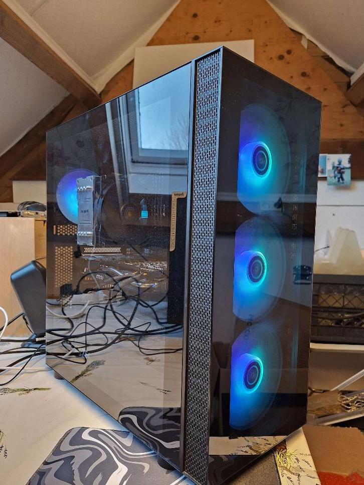 Mooie Game PC, Computers en Software, Desktop Pc's, Refurbished, 3 tot 4 Ghz, HDD, SSD, 16 GB, Met videokaart, Gaming, Verzenden