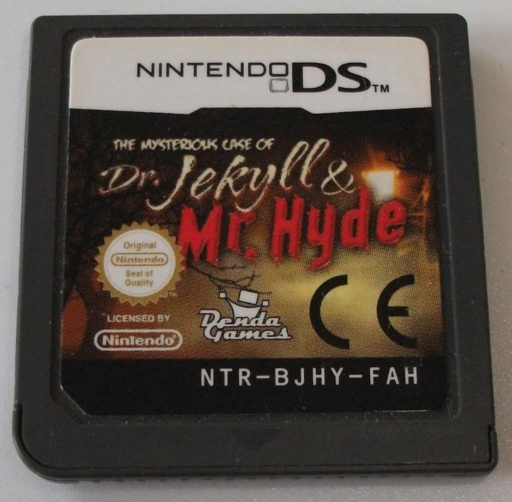 DS Game *** MYSTERIOUS CASE OF DR JEKYLL & MR HYDE *** Denda, Puzzel en Educatief, 1 speler, Ophalen of Verzenden, Zo goed als nieuw