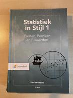 Statistiek in Stijl 1, Vince Penders, nieuw en ongebruikt., Verzenden, Nieuw, HBO, Vince Penders