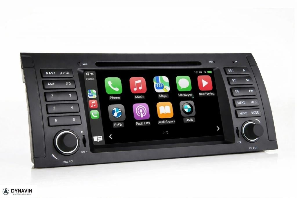 Radio navigatie BMW X5 carkit android 15 carplay usb Dynavin, Ophalen of Verzenden, Dynavin, VERKOOP@INBOUWNAVIGATIE.COM, Oberonweg 262 3208pg