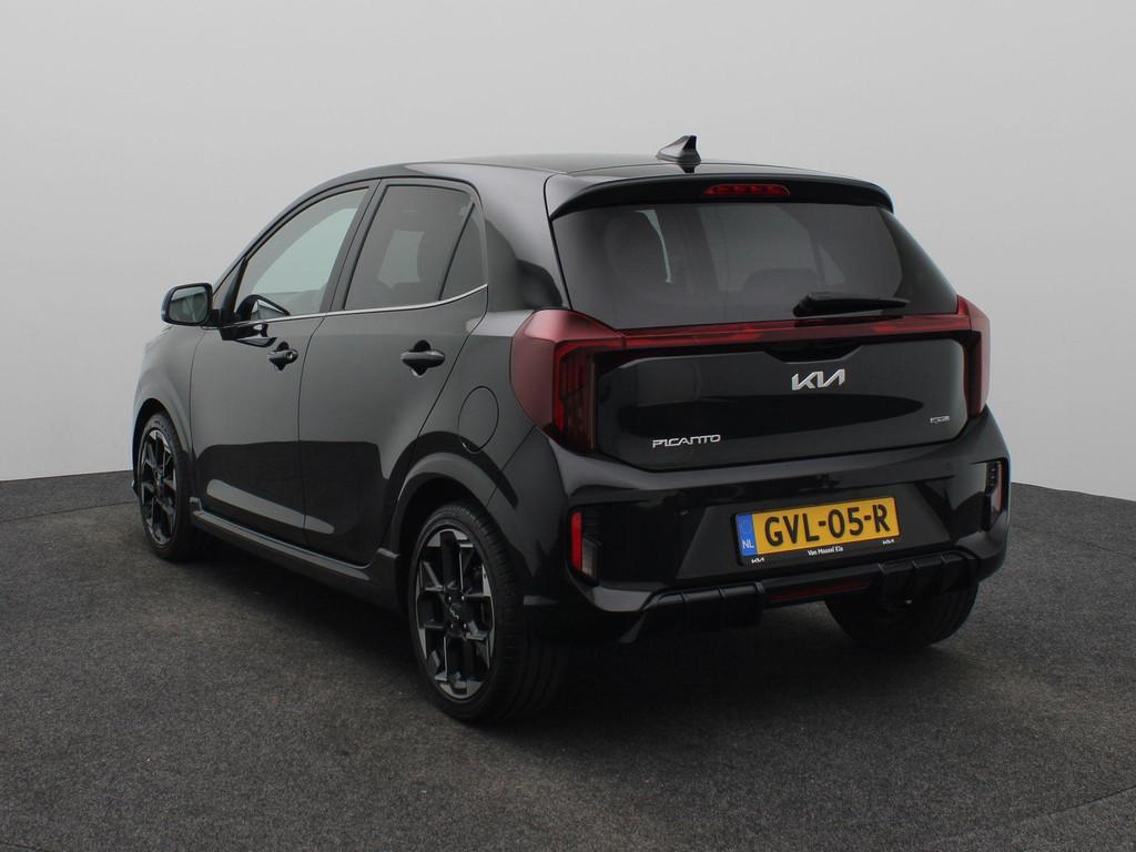 Kia Picanto 1.0 DPI GT-Line | NIEUW MODEL| Schuif/Kanteldak, 12 maanden, Euro 6, 4 stoelen, Zwart