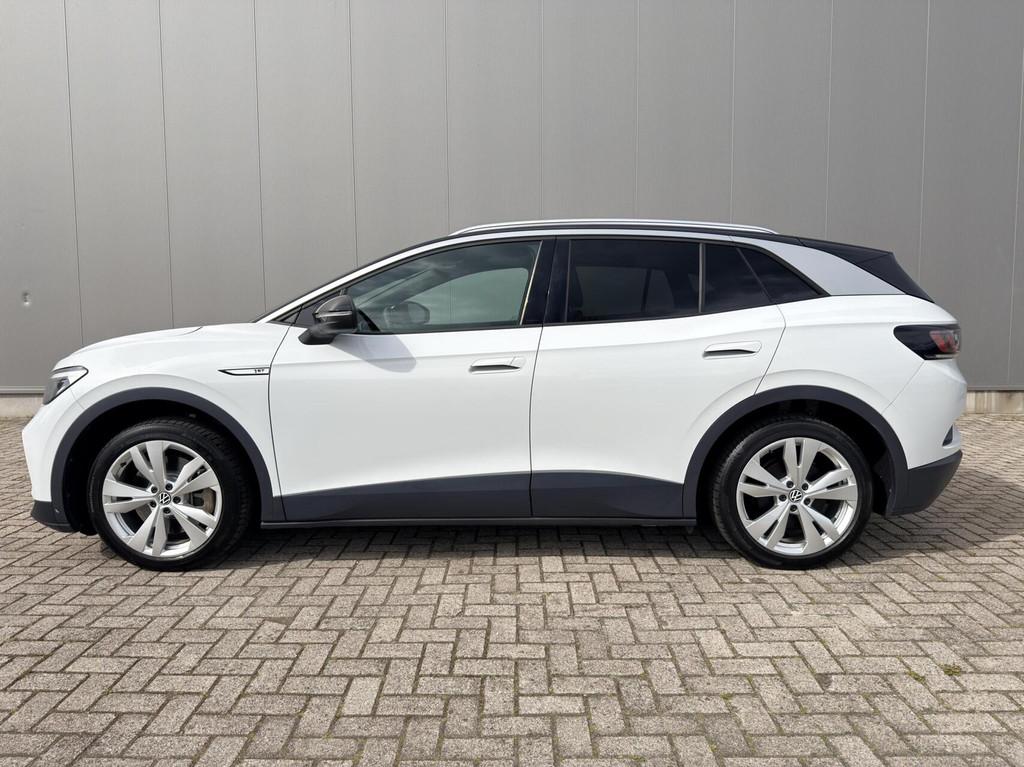 Volkswagen ID.4 Life 77 kWh 1e eig|Dealer OH|Trekhaak, Automaat, Achterwielaandrijving, Met garantie (alle), Wit
