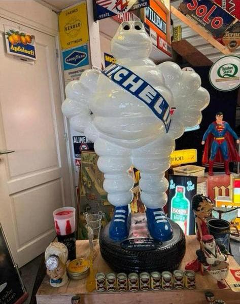 Grote Michelin Bibendum Beeld - Uniek Verzamelobject, Ophalen, Reclamebord, Gebruikt, .