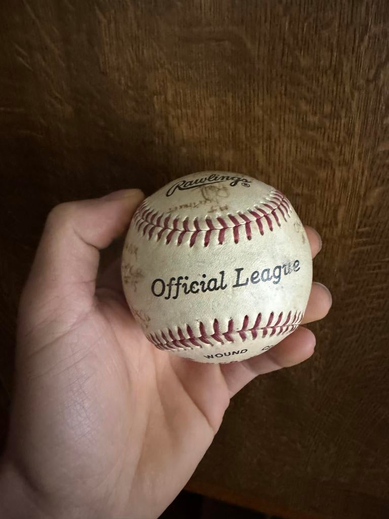 Officiële Rawlings Baseball, Ophalen of Verzenden, Gebruikt, Bal